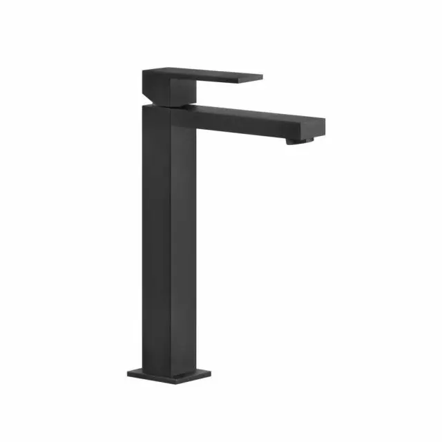 Gessi Rettangolo Miscelatore Monocomando Alto Lavabo 11922-Matte Black