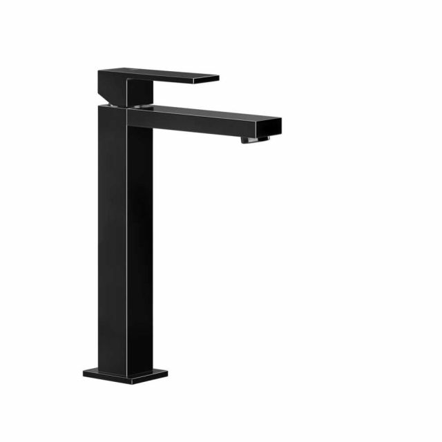 Gessi Rettangolo Miscelatore Monocomando Alto Lavabo 11922-Black Metal PVD