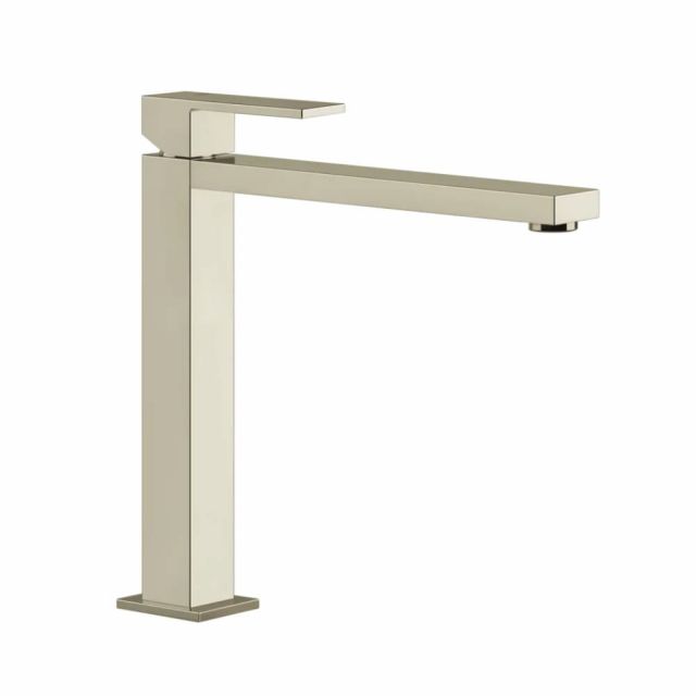 Gessi Rettangolo Miscelatore Monocomando Alto Lavabo 11924-Nickel PVD