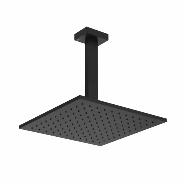 Gessi Rettangolo Shower Soffione doccia a Soffitto 15186-Matte Black
