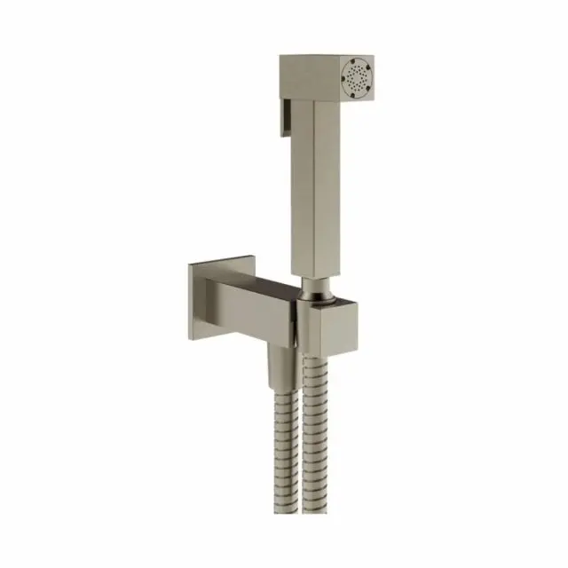 Gessi Rettangolo Doccetta Shut-Off 20023-Finox Brushed Nickel