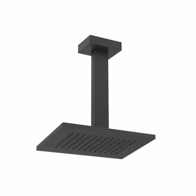 Gessi Rettangolo Shower Soffione Doccia a Soffitto 20151-Matte Black