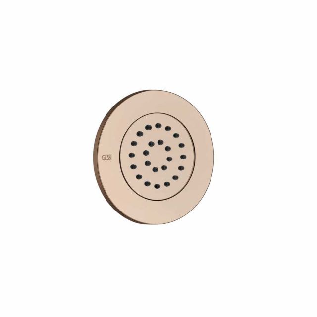 Gessi Venti20 Soffione Laterale 32982+32985-Copper PVD