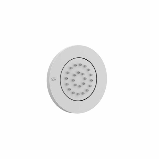 Gessi Venti20 Soffione Laterale 32982+32985-Matte White