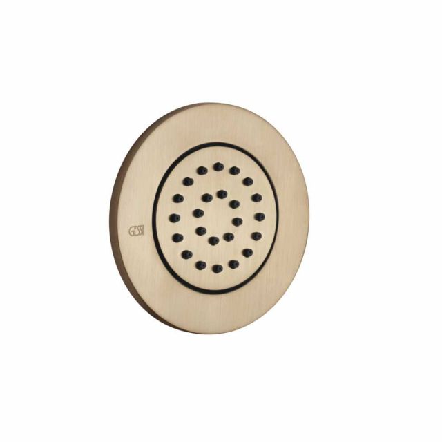 Gessi Venti20 Soffione Laterale 32982+32985-Warm Bronze Brushed PVD