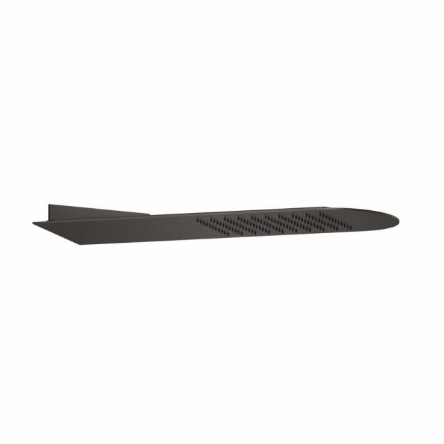 Gessi Tremillimetri soffione doccia a parete 33051-Black Metal Brushed PVD