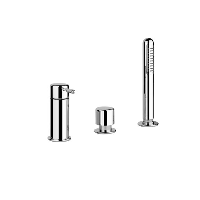 Gessi Goccia Gruppo bordo vasca tre fori 33638