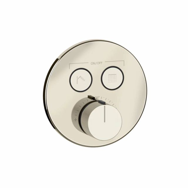 Gessi Hi-Fi Comfort Miscelatore doccia a due funzioni 38713+38267-Nickel PVD