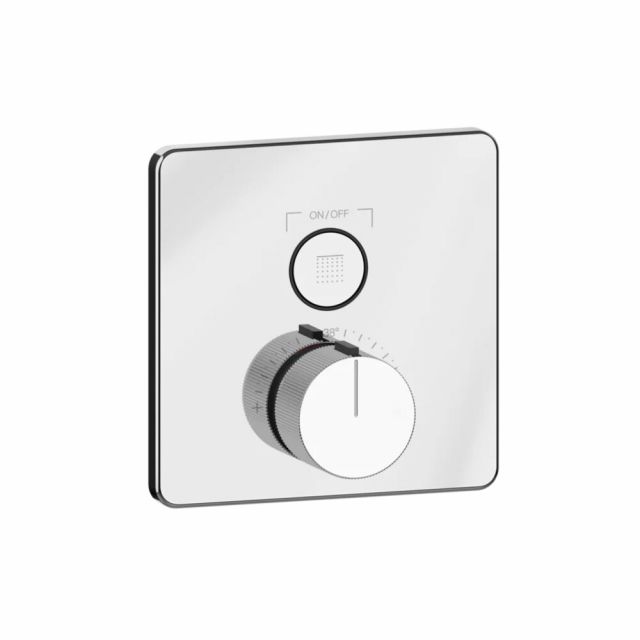 Gessi Hi-Fi comfort miscelatore doccia termostatico 38717+38266-Warm Bronze Brushed PVD