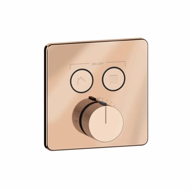 Gessi HI-FI Comfort Miscelatore a due funzioni 38718+38267-Copper PVD