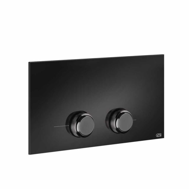 Gessi Venti20 Placca WC 54653-Black Metal PVD