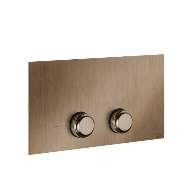 Gessi Venti20 Placca WC 54653-Copper Brushed PVD
