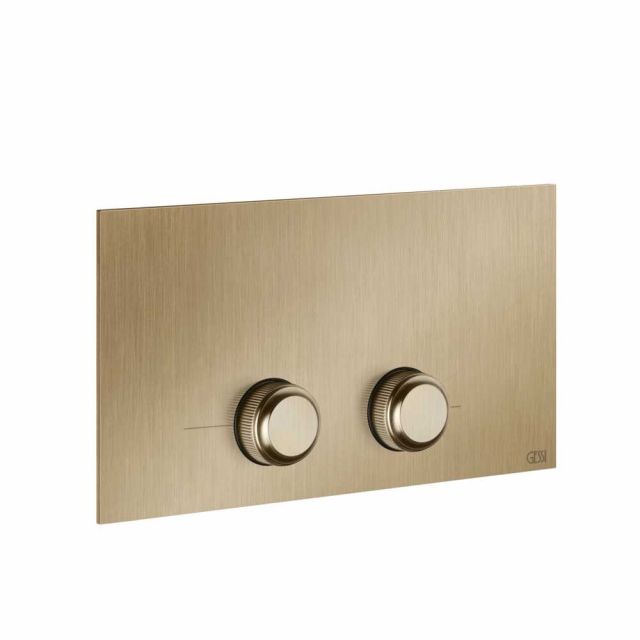 Gessi Venti20 Placca WC 54653-Warm Bronze Brushed PVD