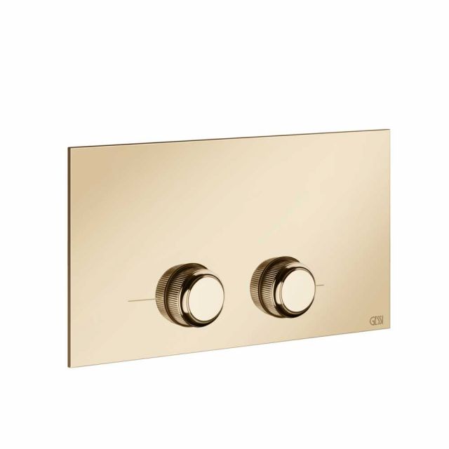 Gessi Venti20 Placca WC 54653-Warm Bronze PVD