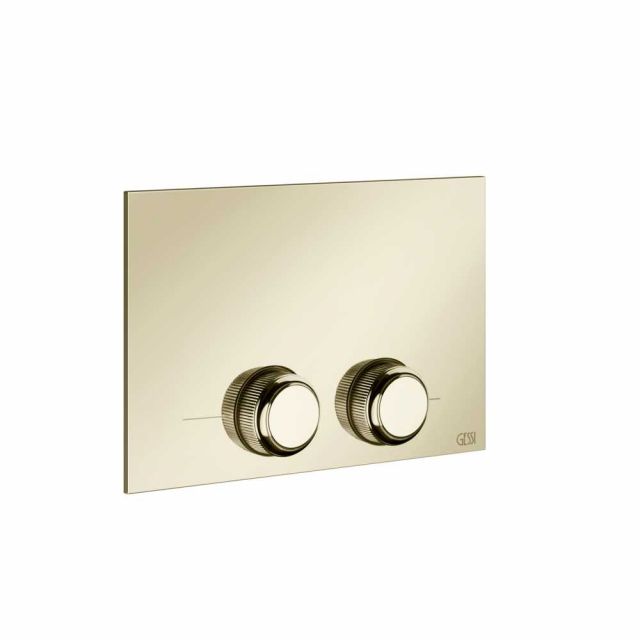 Gessi Venti20 Placca WC 54657-Brass PVD