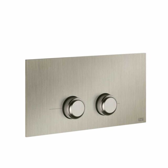 Gessi Venti20 Placca WC 54661-Finox Brushed Nickel