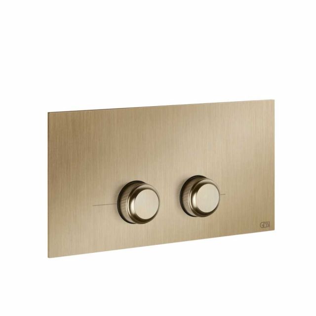 Gessi Venti20 Placca WC 54661-Warm Bronze Brushed PVD