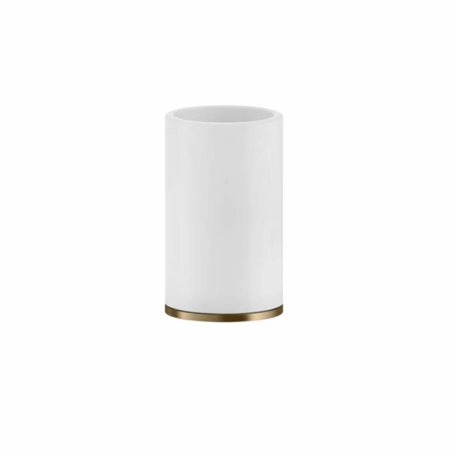 Gessi Venti20 Porta Bicchiere 58531-Warm Bronze Brushed PVD