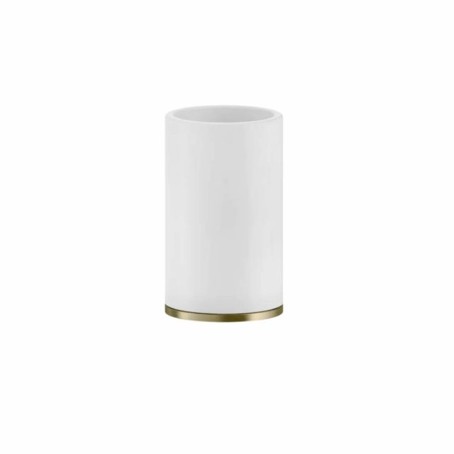 Gessi Venti20 Porta Bicchiere 58531-Brass Brushed PVD