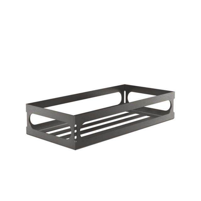 Gessi Venti20 Mensola a Parete 59549-Black Metal Brushed PVD