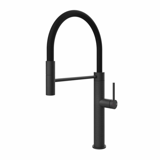Gessi 316 Cucina Miscelatore monocomando lavabo 60012-Matte Black