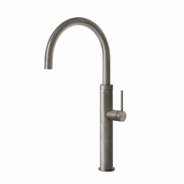 Gessi 316 Cucina Miscelatore Lavello 60020-Steel Brushed