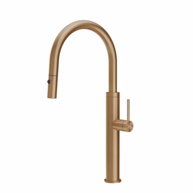 Gessi 316 Cucina Miscelatore Lavello 60022-Warm Bronze Brushed PVD