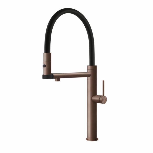 Gessi 316 Cucina Miscelatore Lavello 60210-Copper Brushed PVD