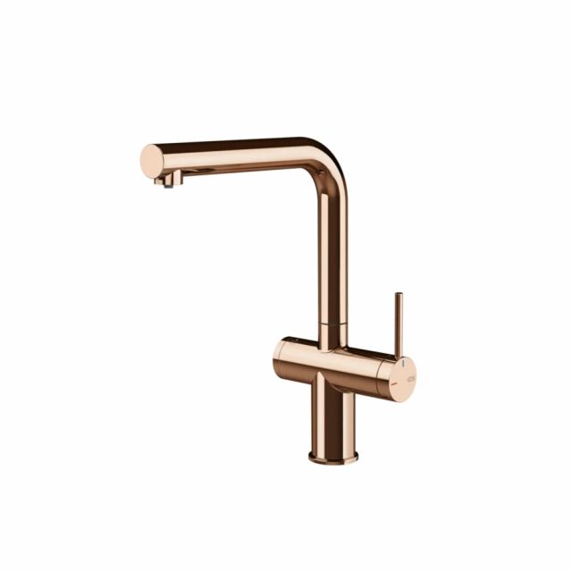 Gessi Inedito Cucina Filtered Miscelatore Lavello 60571-Copper PVD