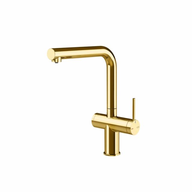 Gessi Inedito Cucina Filtered Miscelatore Lavello 60571-Gold PVD