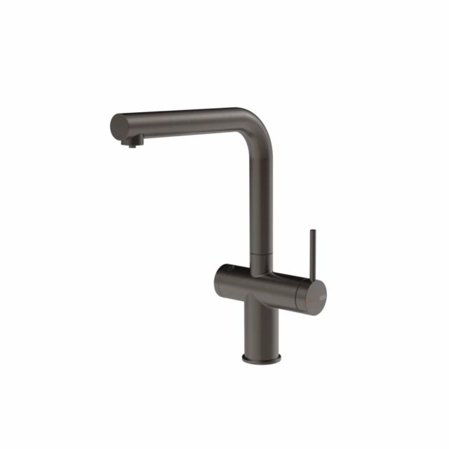 Gessi Inedito Cucina Filtered Miscelatore Lavello 60571-Black Metal Brushed PVD