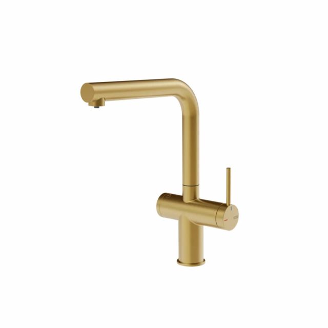 Gessi Inedito Cucina Filtered Miscelatore Lavello 60571-Gold Brushed PVD