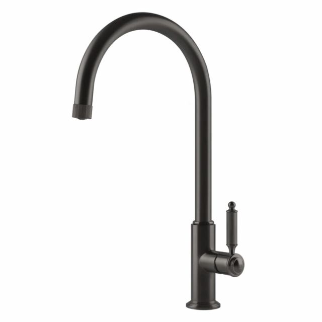 Gessi Venti20 Cucina Miscelatore Monocomando 60620-Black Metal Brushed PVD