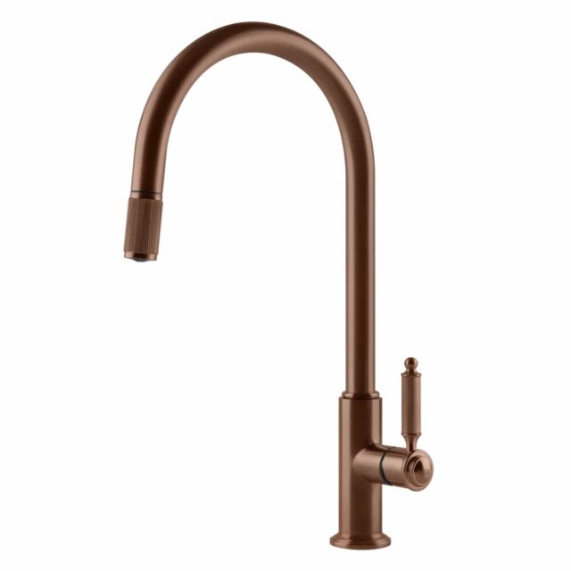 Gessi Venti20 Cucina Miscelatore Monocomando 60622-Copper Brushed PVD