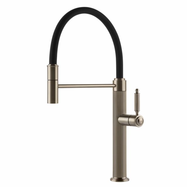 Gessi Venti20 Cucina Miscelatore Monocomando 60634-Finox Brushed Nickel