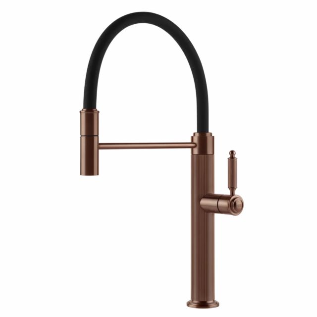 Gessi Venti20 Cucina Miscelatore Monocomando 60634-Copper Brushed PVD