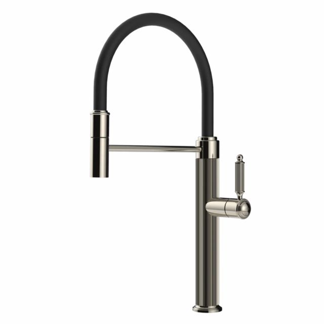 Gessi Venti20 Cucina Miscelatore Monocomando 60634-Nickel PVD