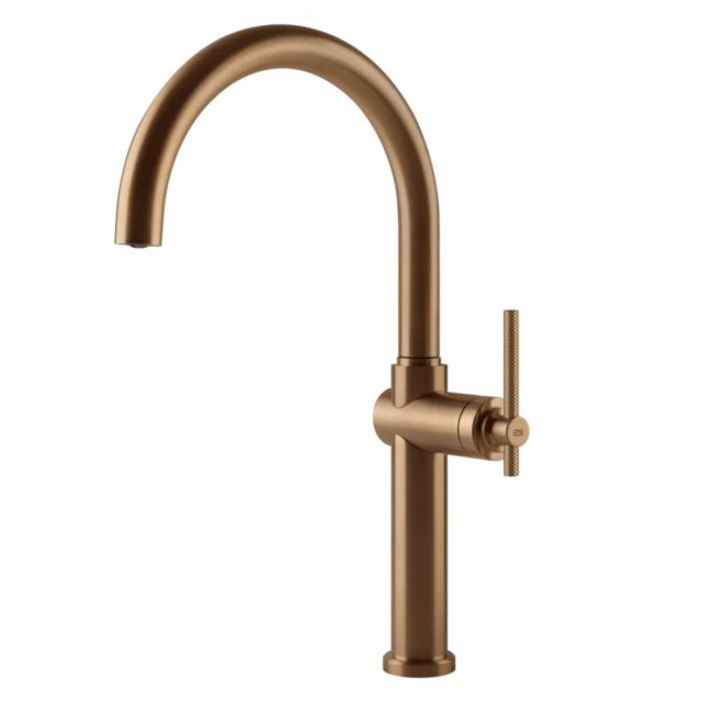 Gessi Cucina Habito Miscelatore Monocomando Cucina 60670-Warm Bronze Brushed PVD