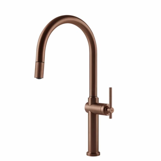 Gessi Cucina Habito Miscelatore Monocomando Cucina 60672-Copper Brushed PVD