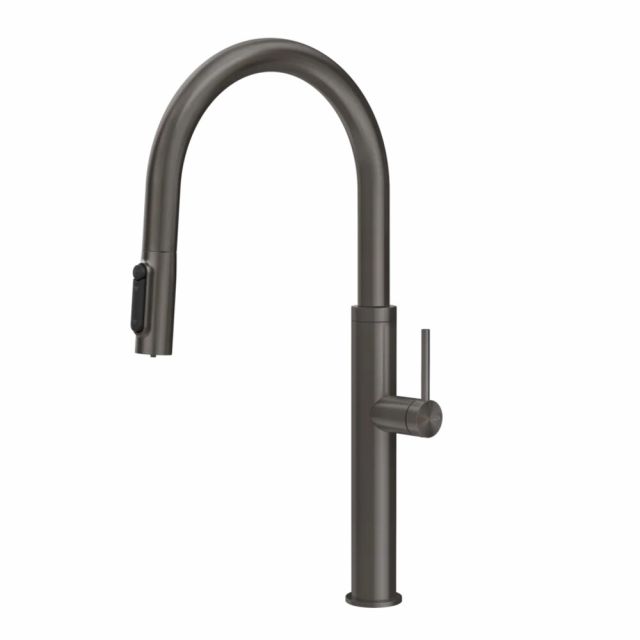Gessi 316 Cucina Filtered Miscelatore Lavello 60822-Black Metal Brushed PVD