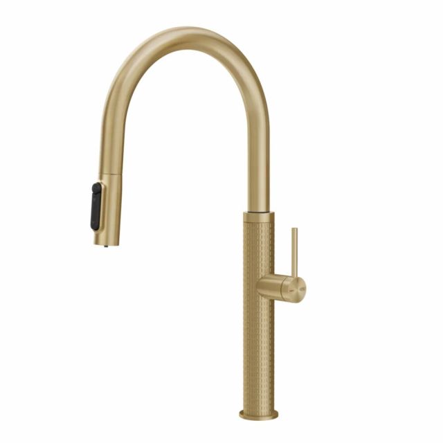 Gessi 316 Cucina Filtered Miscelatore Lavello 60824-Brass Brushed PVD