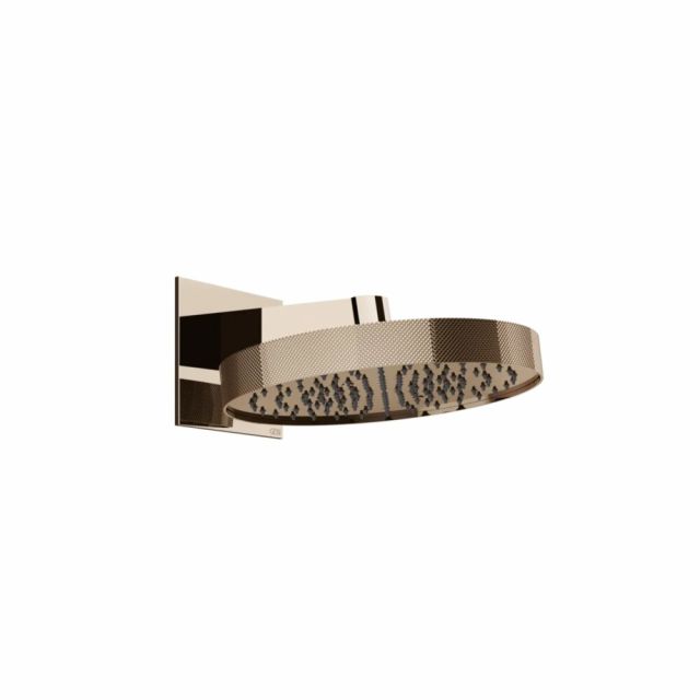 Gessi Tondo Shower Soffione a parete orientabile 63449-Copper PVD