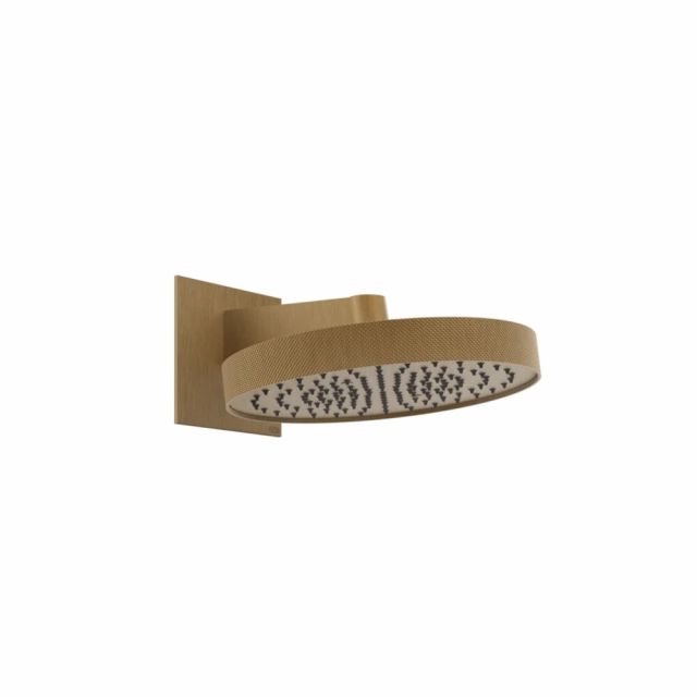 Gessi Tondo Shower Soffione a parete orientabile 63449-Antique Brass