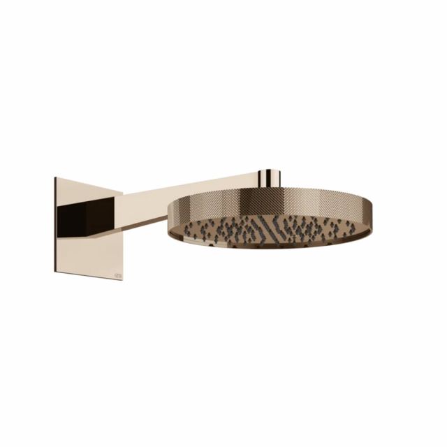 Gessi Tondo Shower Soffione a parete orientabile 63468 -Copper PVD