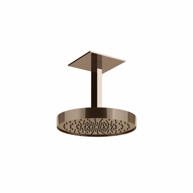 Gessi Tondo Shower Soffione a soffitto orientabile 63472 -Copper PVD