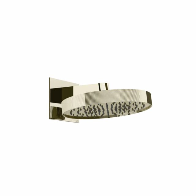 Gessi Tondo Shower Soffione a parete orientabile 63549-Nickel PVD