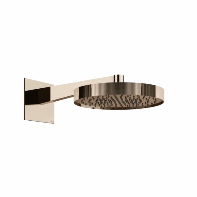 Gessi Tondo Shower Soffione a parete orientabile 63568-Copper PVD