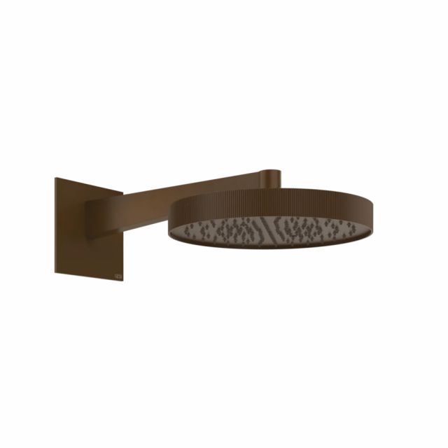 Gessi Tondo Shower Soffione a parete orientabile 63568-Dark Bronze - Gessi