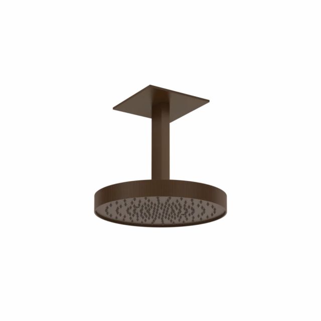 Gessi Tondo Shower Soffione a soffitto orientabile 63570-Dark Bronze - Gessi