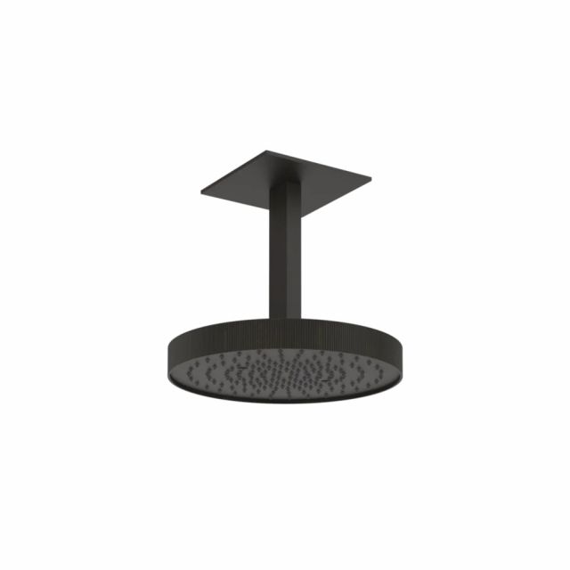 Gessi Tondo Shower Soffione a soffitto orientabile 63572-Aged Bronze